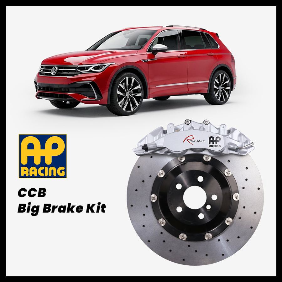 Volkswagen Tiguan / R (AD1) AP Racing CP9560 Radi-CAL II 6-Piston Caliper with 380mm CCB carbon ceramic brake rotor