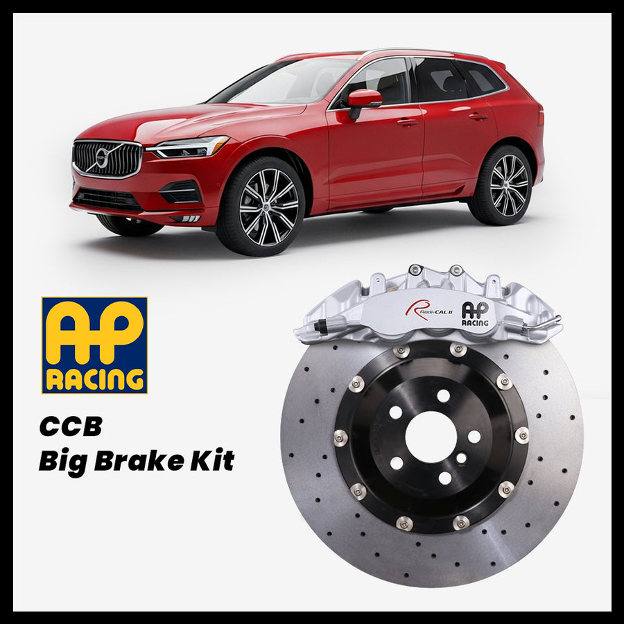 Volvo XC60 AP Racing CP9560 Radi-CAL II 6-Piston Caliper with 380mm CCB carbon ceramic brake rotor