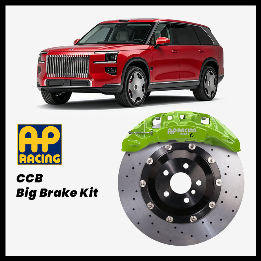 Zeekr 9X AP Racing Mono E CP7411 10-Piston Caliper with 420mm CCB carbon ceramic brake rotor