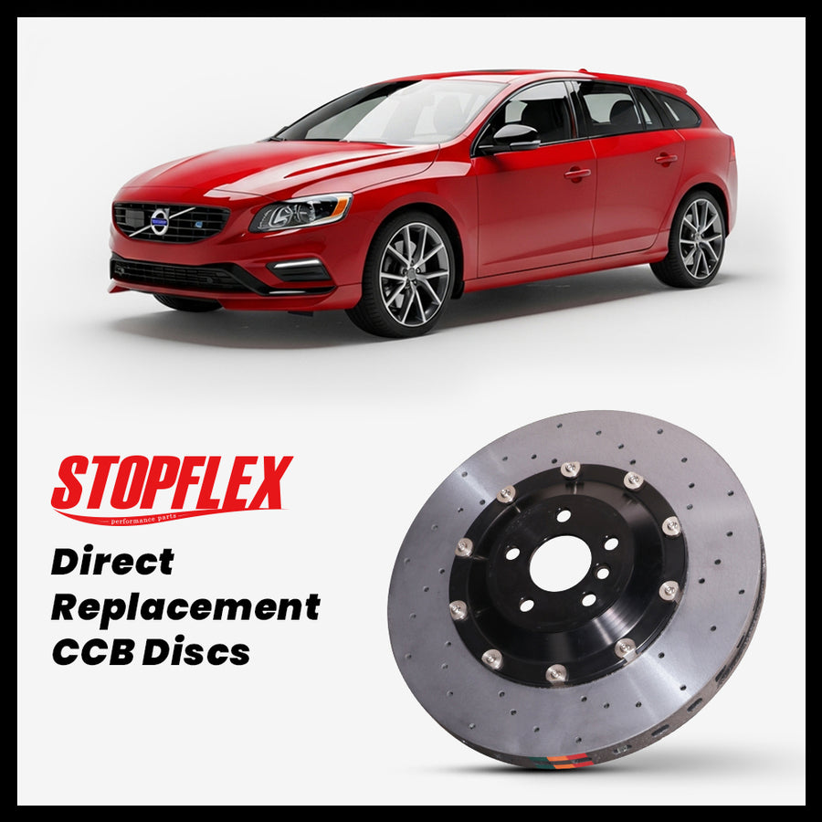 2015-2018 Volvo V60 Polestar (155) Carbon Ceramic Brake Kit