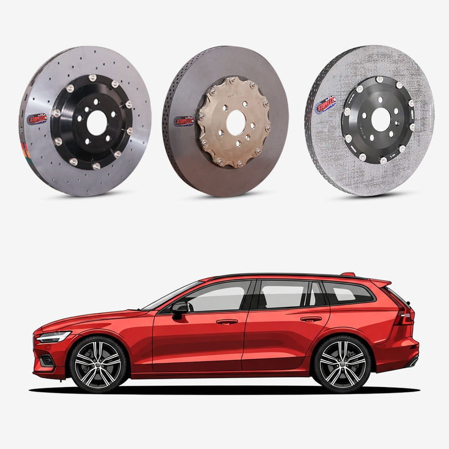 2019-2025 Volvo V60 Recharge T8 Carbon Ceramic Brake Kit