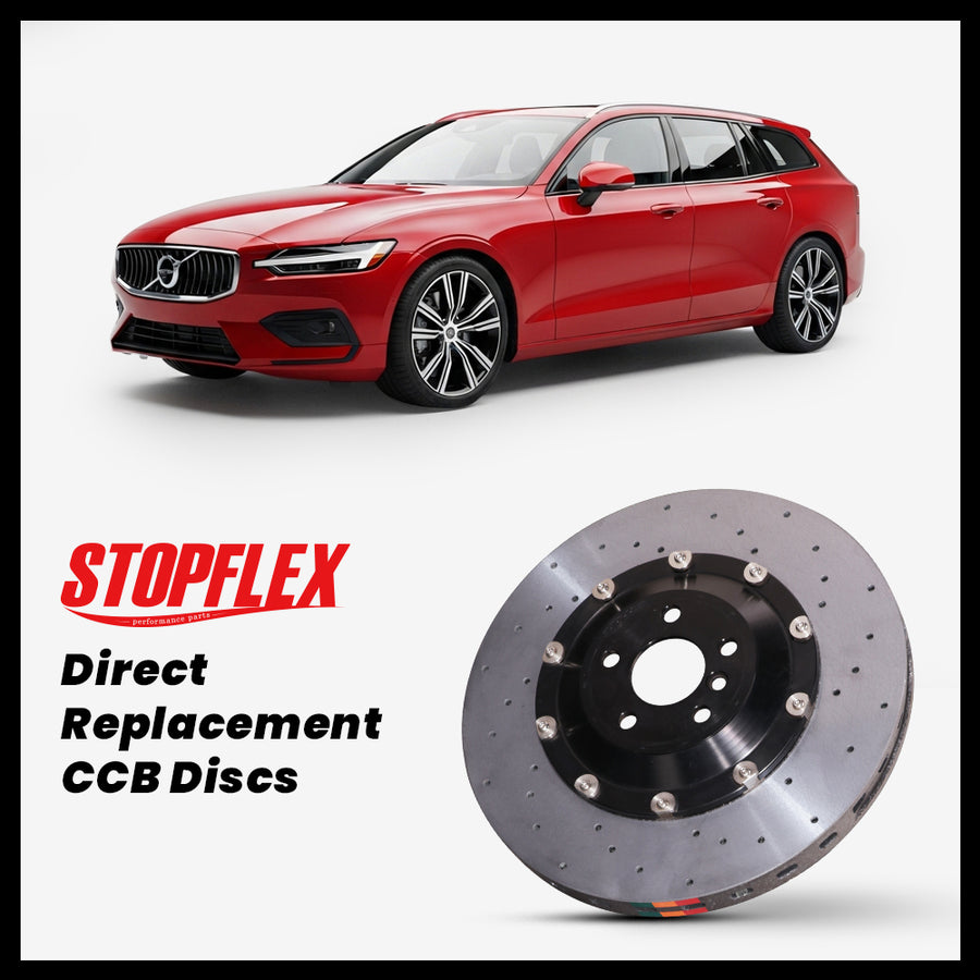 2019-2025 Volvo V60 Recharge T8 Carbon Ceramic Brake Kit