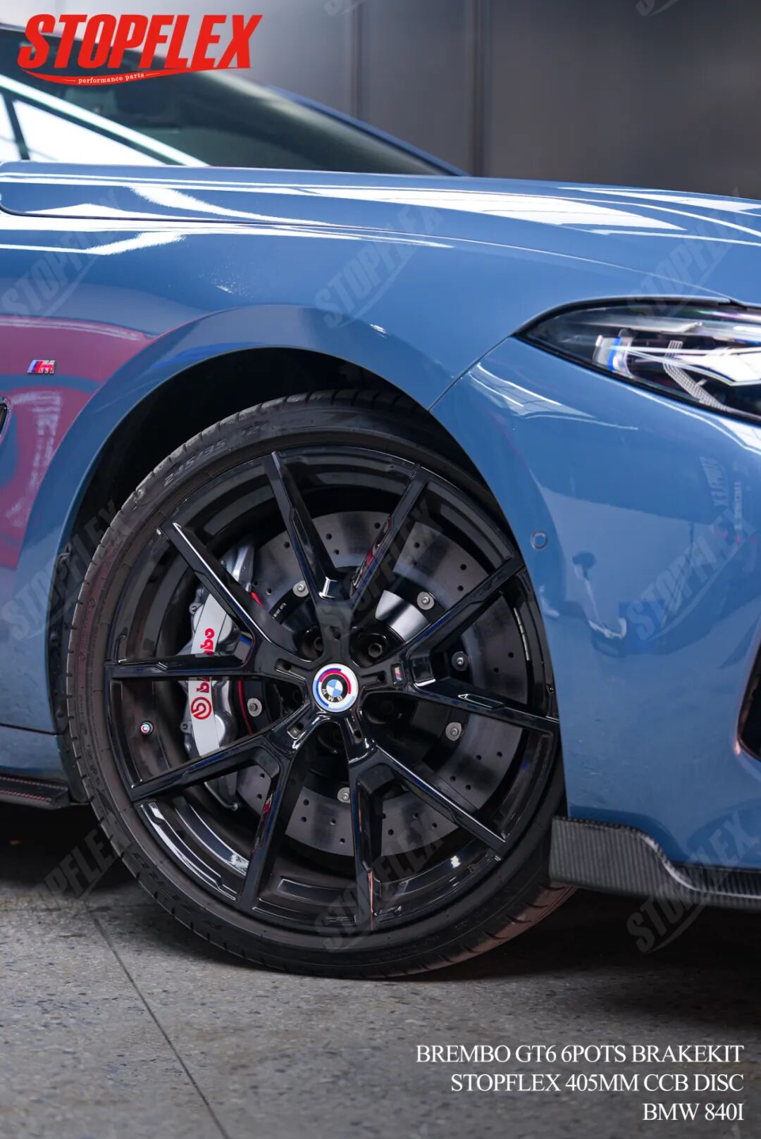  8シリーズ　G15 840dクーペ用純正プレーキパッド BMW 8シリーズ G14/G15/G16 フロントCCBブレーキアップグレード – StopFlex