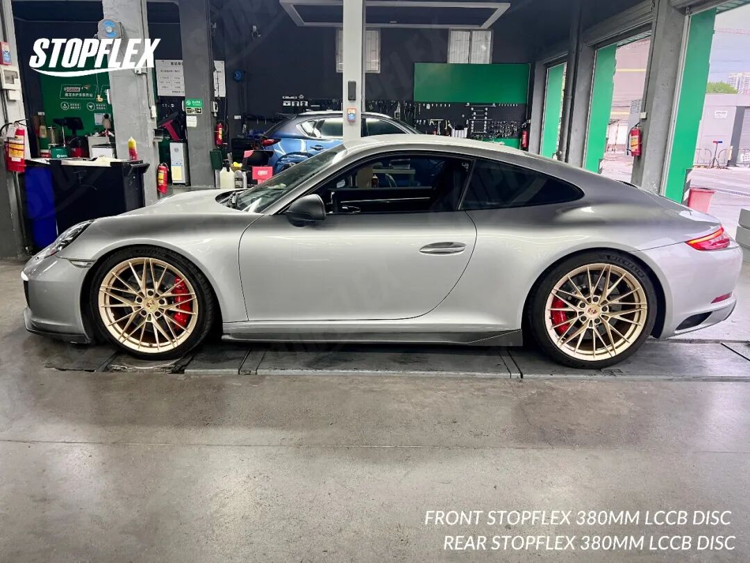 ポルシェ911 991.2 CCBアップグレード：STOPFLEX 380mmブレーキ – StopFlex