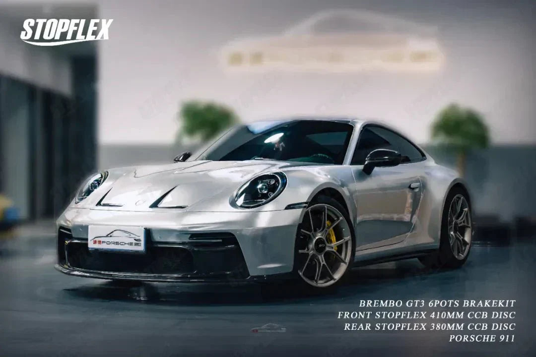 ポルシェGT3 992.1 PORSCHE純正ブレーキセット ポルシェ 911 GT3 (992) カーボンセラミックブレーキ | STOPFLEX