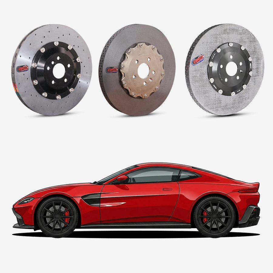 2018-2026+ Aston Martin Vantage Carbon Ceramic Brake Kit.