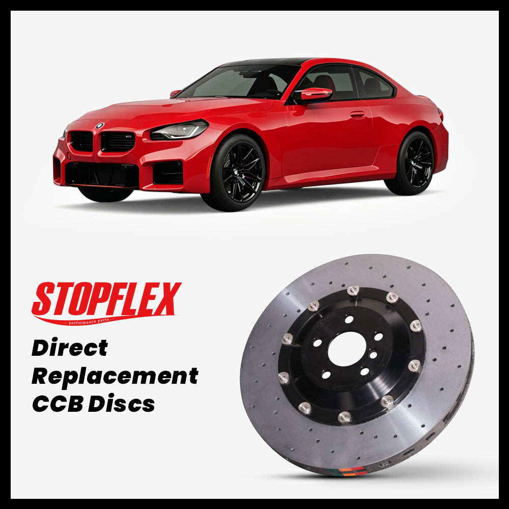 BMW M2 G87 CCBローター、純正キャリパー対応 | StopFlex