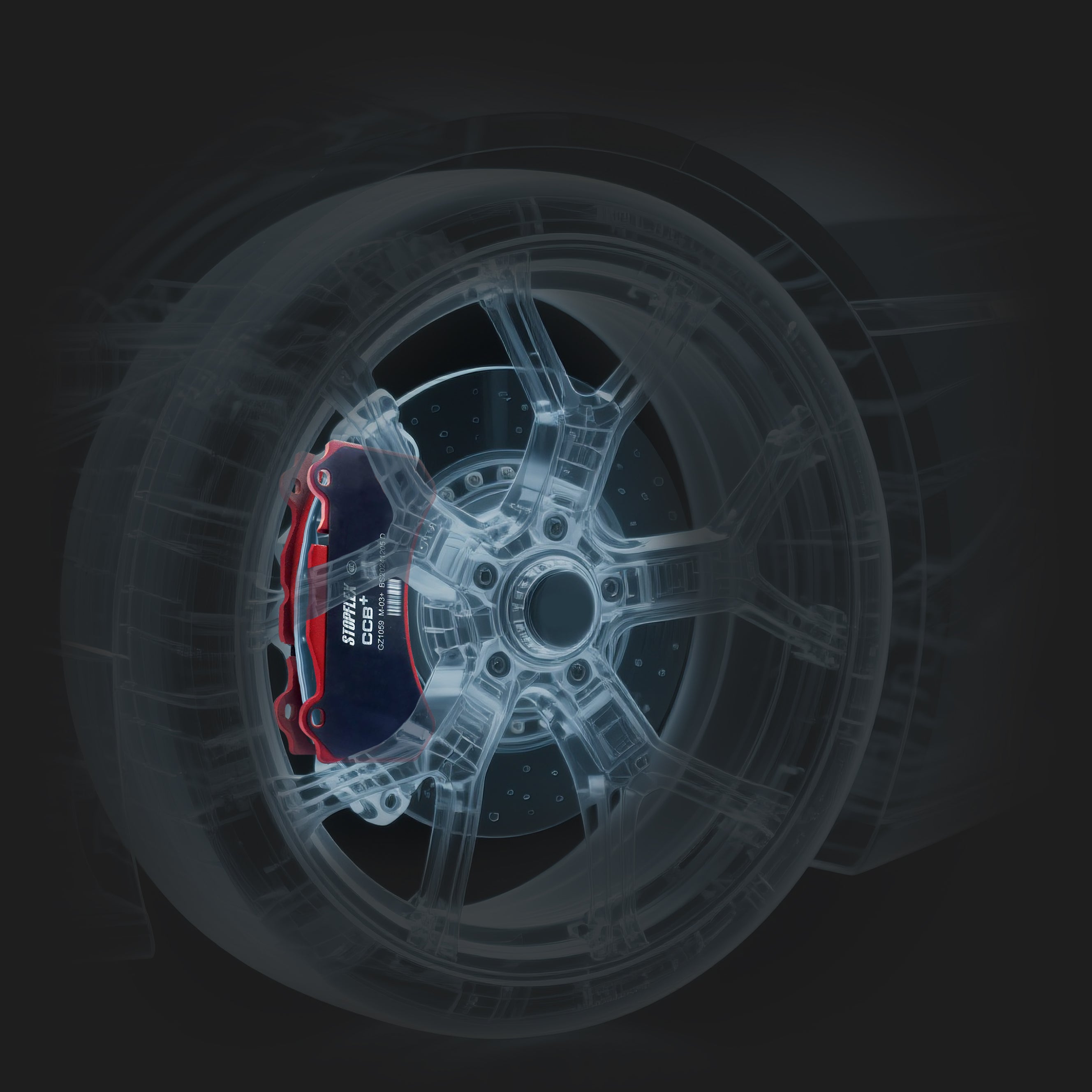 STOPFLEX brake pad is specially designed for Carbon Ceramic Rotors.