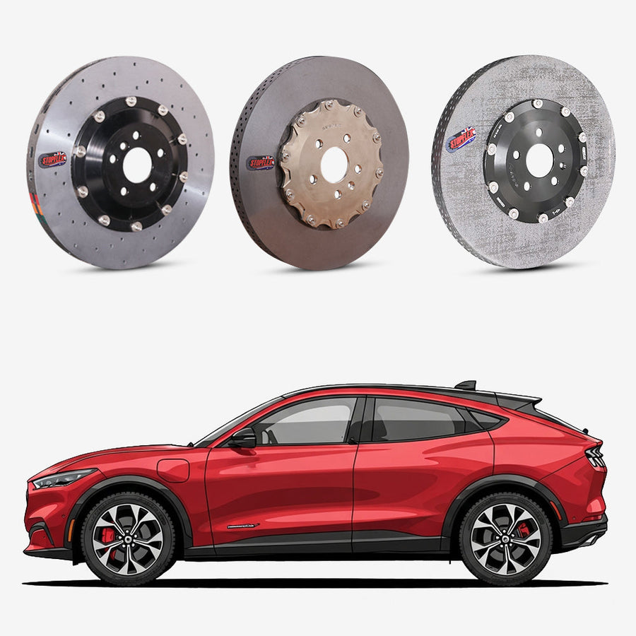 2021-2026+ Ford Mustang Mach-E GT Carbon Ceramic Brake Kit