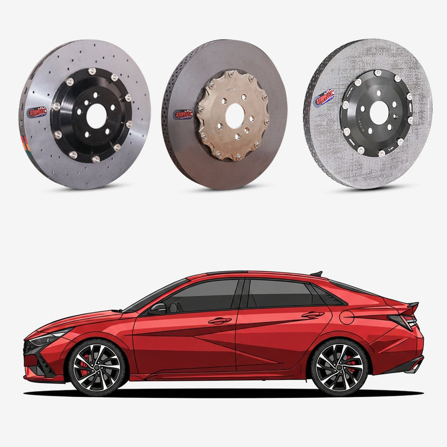 2022-2026+ Hyundai Elantra N Carbon Ceramic Brake Kit