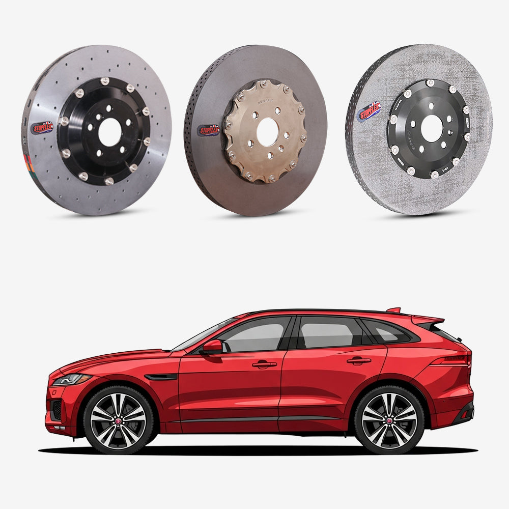 ジャガーF-PACE SVR (X761) カーボンセラミックブレーキキット | StopFlex