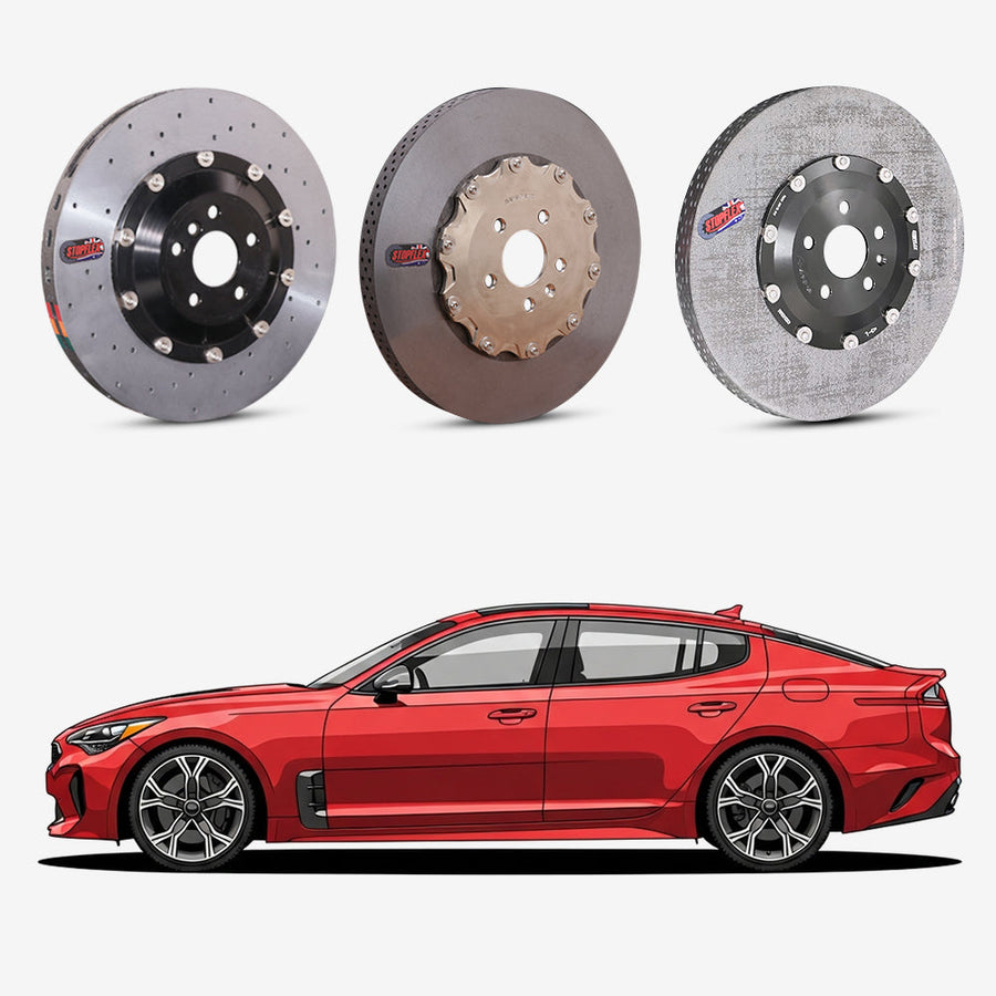 2018-2023 Kia Stinger GT / GT S Carbon Ceramic Brake Kit