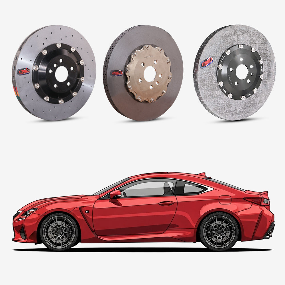 レクサス RC F (SC10) カーボンセラミックブレーキキット | StopFlex
