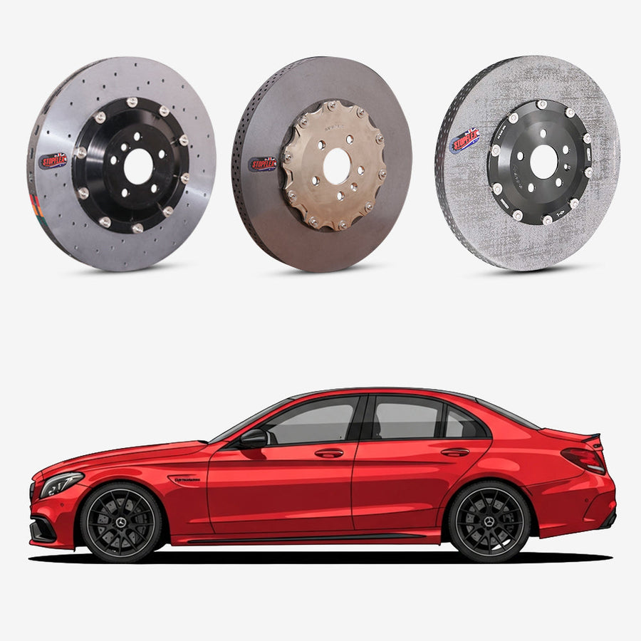2015-2021 Mercedes-AMG C63 S / C63 / C43 / C450 (W205/S205/C205/A205) Carbon Ceramic Brake Kit