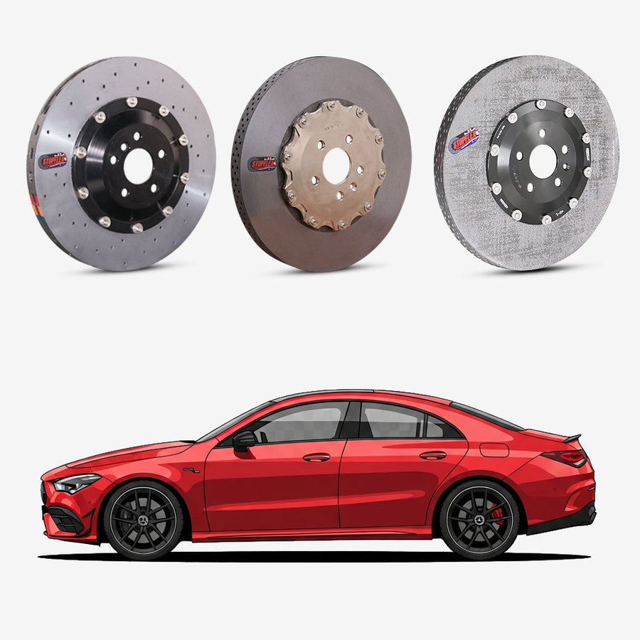 2020-2026+ Mercedes-AMG CLA45S / CLA35 (C118/X118) Carbon Ceramic Brake Kit