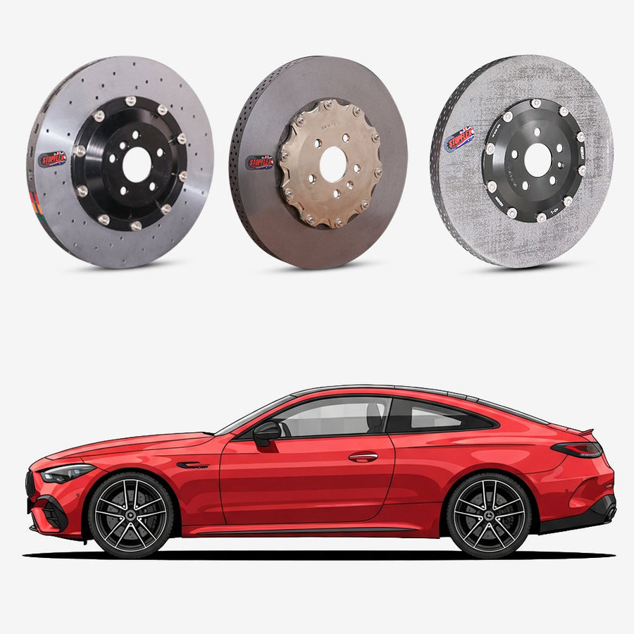 2024-2026+ Mercedes-AMG CLE53 (C236/A236) Carbon Ceramic Brake Kit
