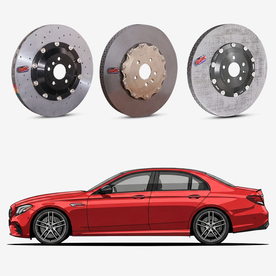 2017-2023 Mercedes-AMG E63S / E53 / E43 (W213/S213/C238/A238) Carbon Ceramic Brake Kit