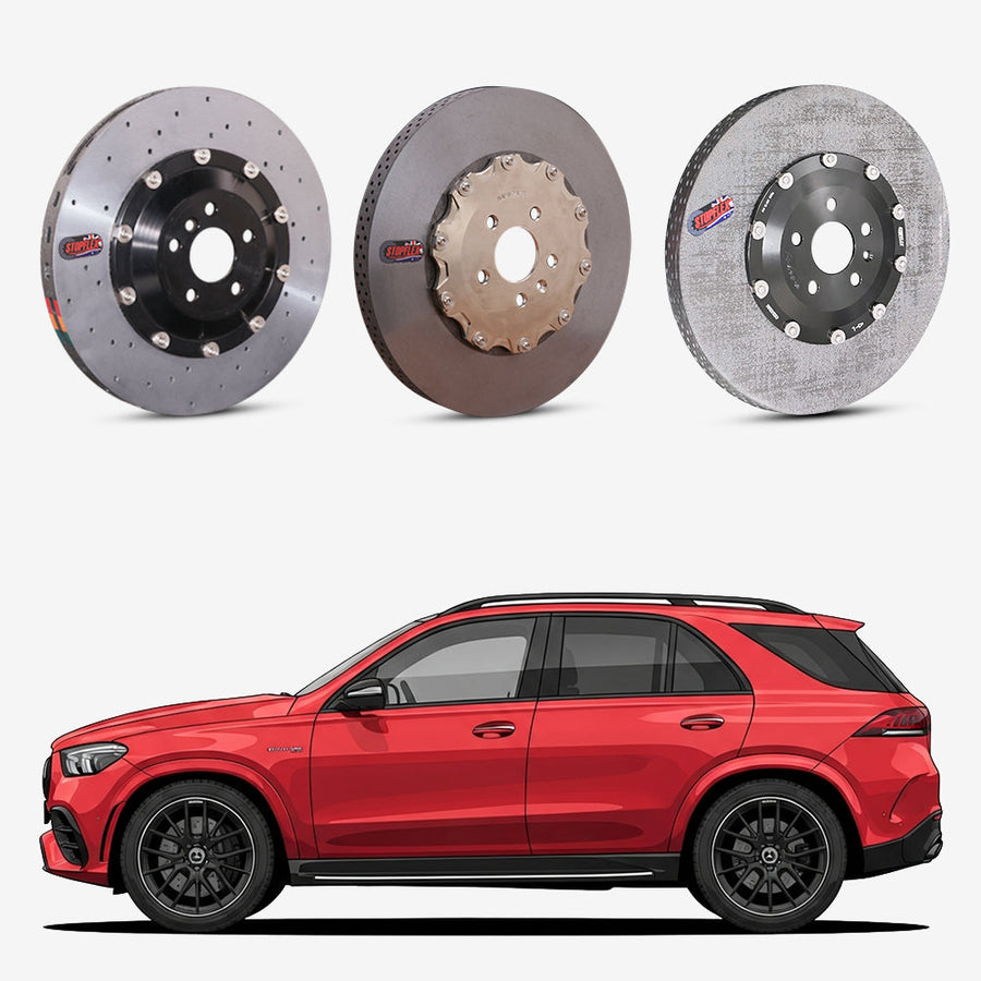 2020-2026+ Mercedes-AMG GLE63S / GLE63 (V167/C167) Carbon Ceramic Brake Kit