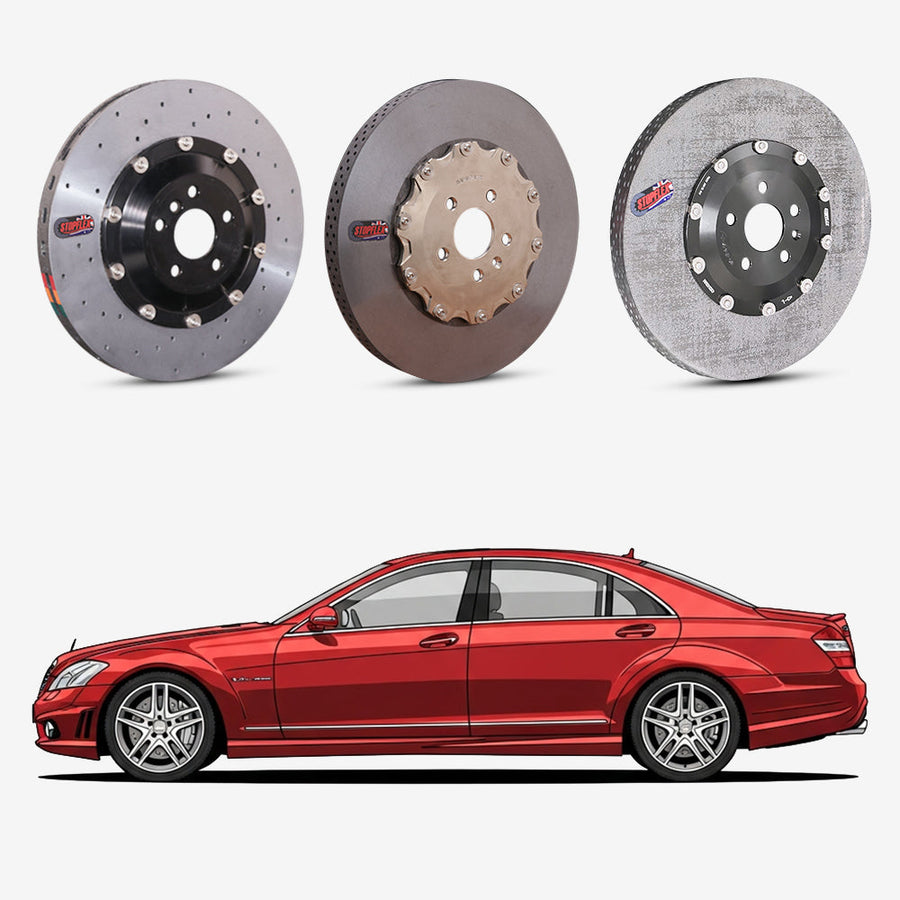 2003-2005 Mercedes-AMG S55 (W220) Carbon Ceramic Brake Kit