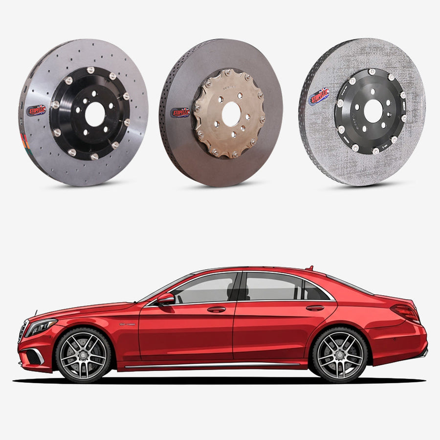 2014-2021 Mercedes-AMG S65 / S63 (W222/V222/C217/A217) Carbon Ceramic Brake Kit