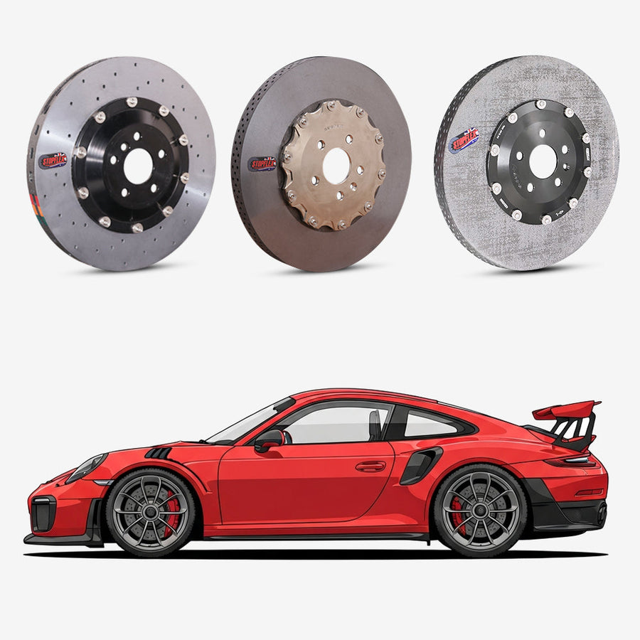 2018-2019 Porsche 911 (991) GT2 RS Carbon Ceramic Brake Kit