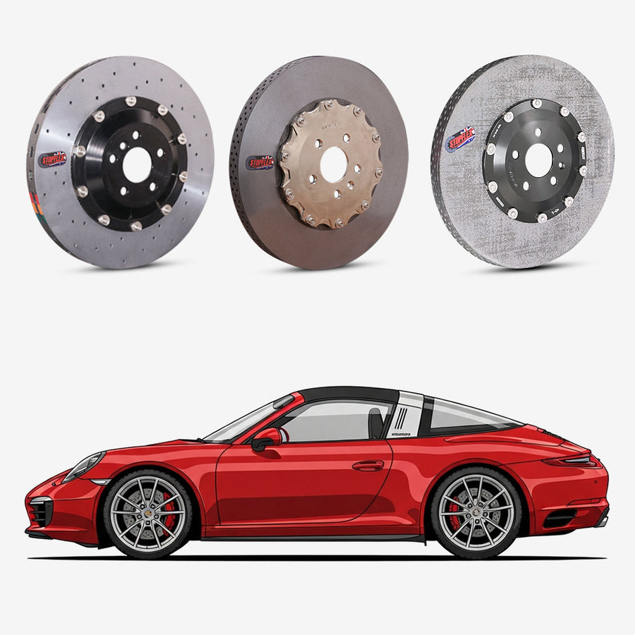 2014-2019 Porsche 911 (991) Targa / S / GTS Carbon Ceramic Brake Kit
