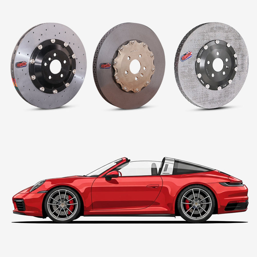2021-2026+ Porsche 911 (992) Targa / S / GTS Carbon Ceramic Brake Kit