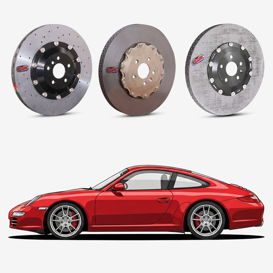 2005-2012 Porsche 911 (997) Carrera / S Carbon Ceramic Brake Kit
