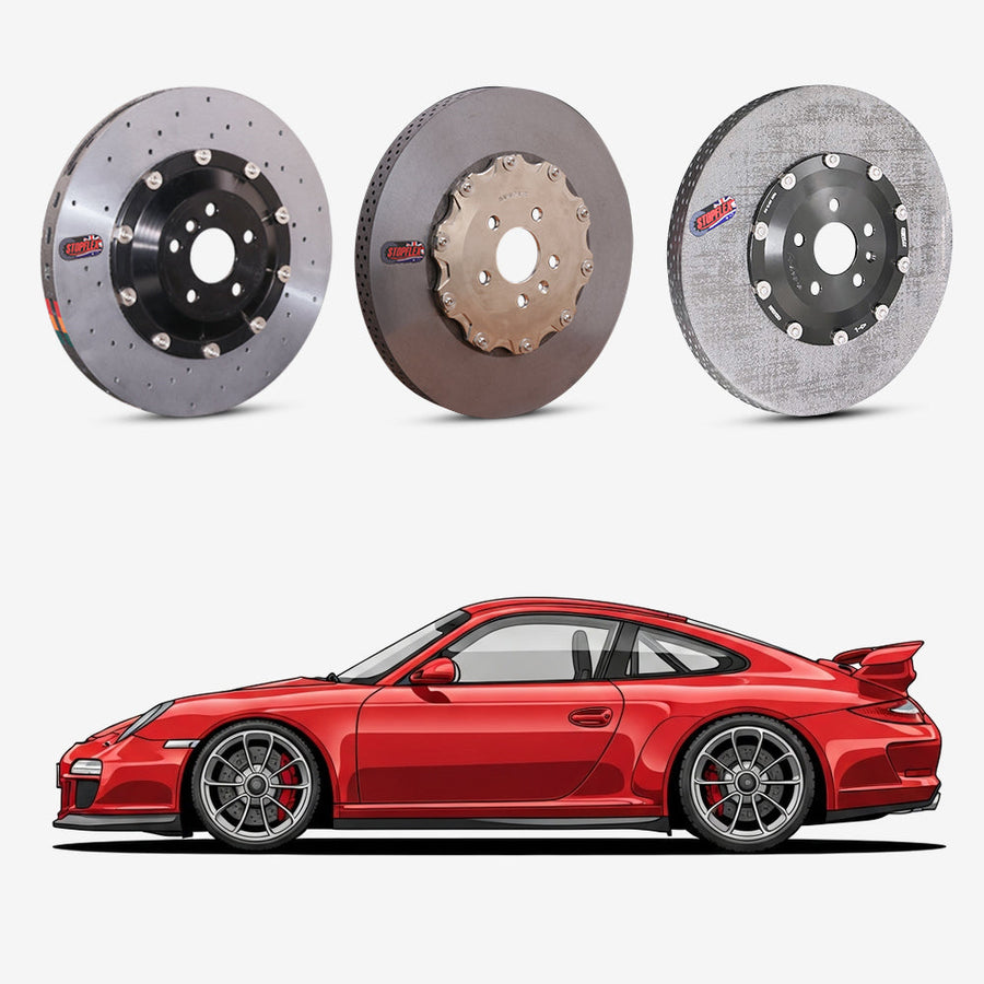 2007-2011 Porsche 911 (997) GT3 / RS Carbon Ceramic Brake Kit