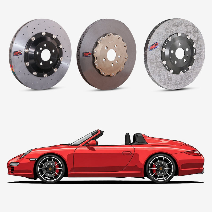 2010-2011 Porsche 911 (997) Sport Classic / Speedster Carbon Ceramic Brake Kit