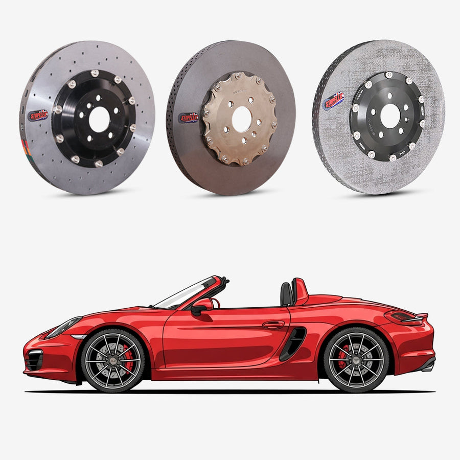 2013-2016 Porsche Boxster (981) / S / GTS / Spyder Carbon Ceramic Brake Kit