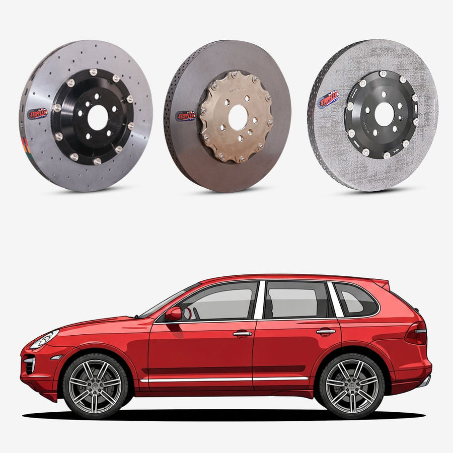 2003-2010 Porsche Cayenne (955 / 957) Turbo / S Carbon Ceramic Brake Kit