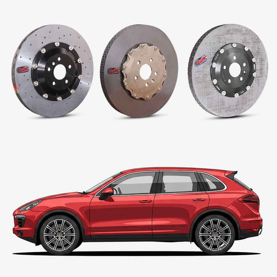 2011-2018 Porsche Cayenne (958) / S / GTS / E-Hybrid Carbon Ceramic Brake Kit