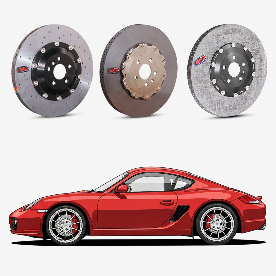 2006-2012 Porsche Cayman (987) / S / R Carbon Ceramic Brake Kit