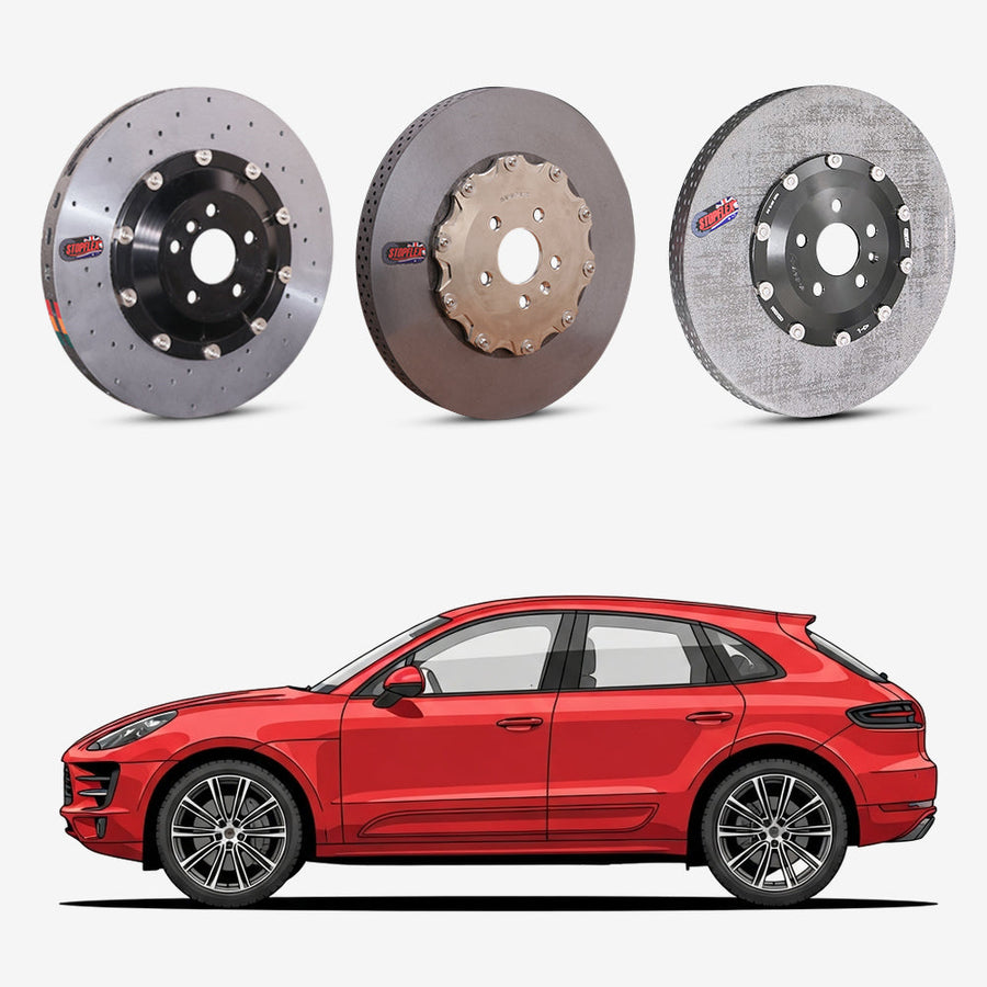 2015-2024 Porsche Macan (95B) / T / S Carbon Ceramic Brake Kit