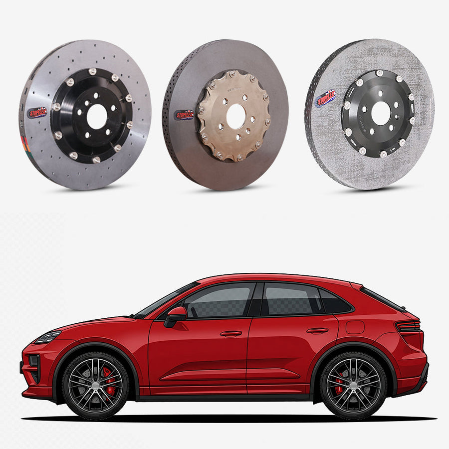 2024-2026+ Porsche Macan EV / 4S / GTS / Turbo Carbon Ceramic Brake Kit