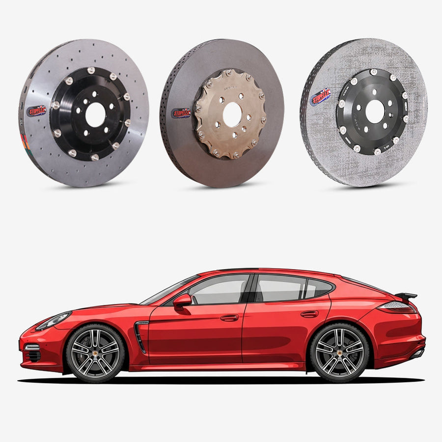 2010-2016 Porsche Panamera (970) GTS / Turbo / S Carbon Ceramic Brake Kit