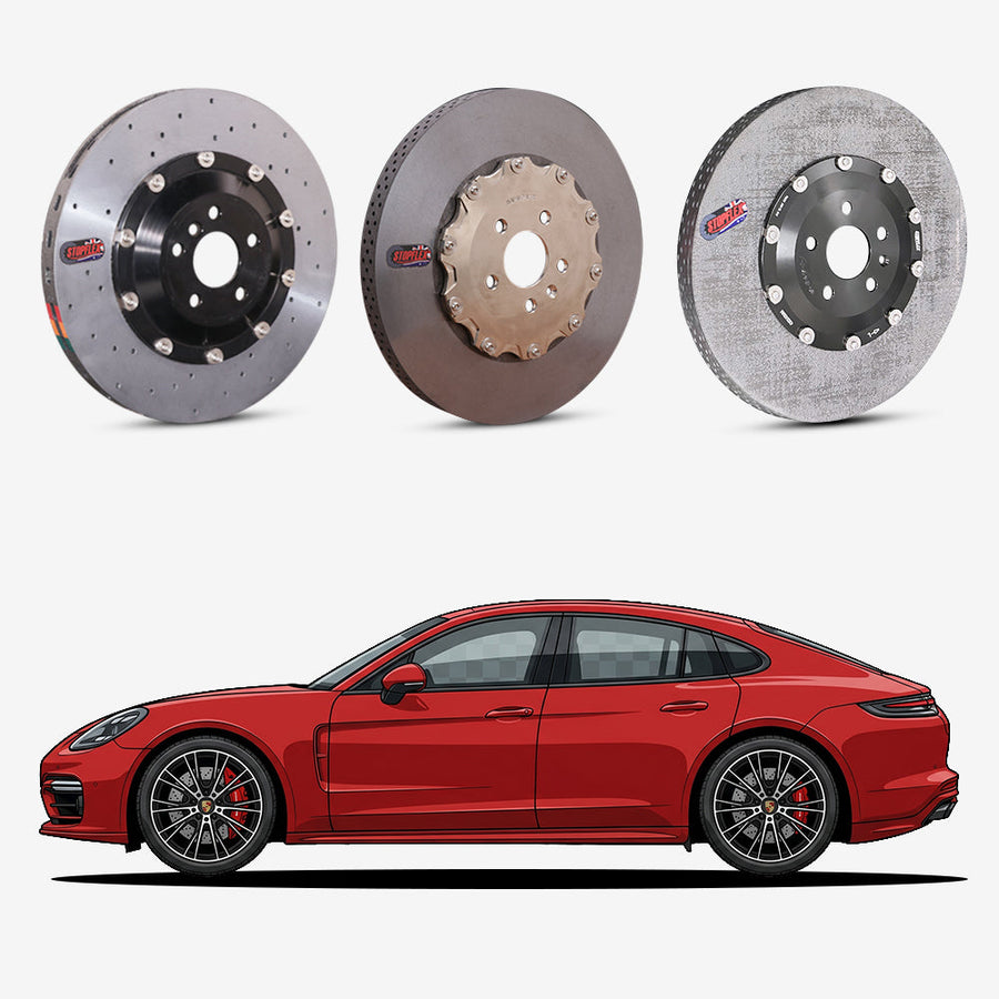 2024-2026+ Porsche Panamera (976) / 4 / GTS Carbon Ceramic Brake Kit