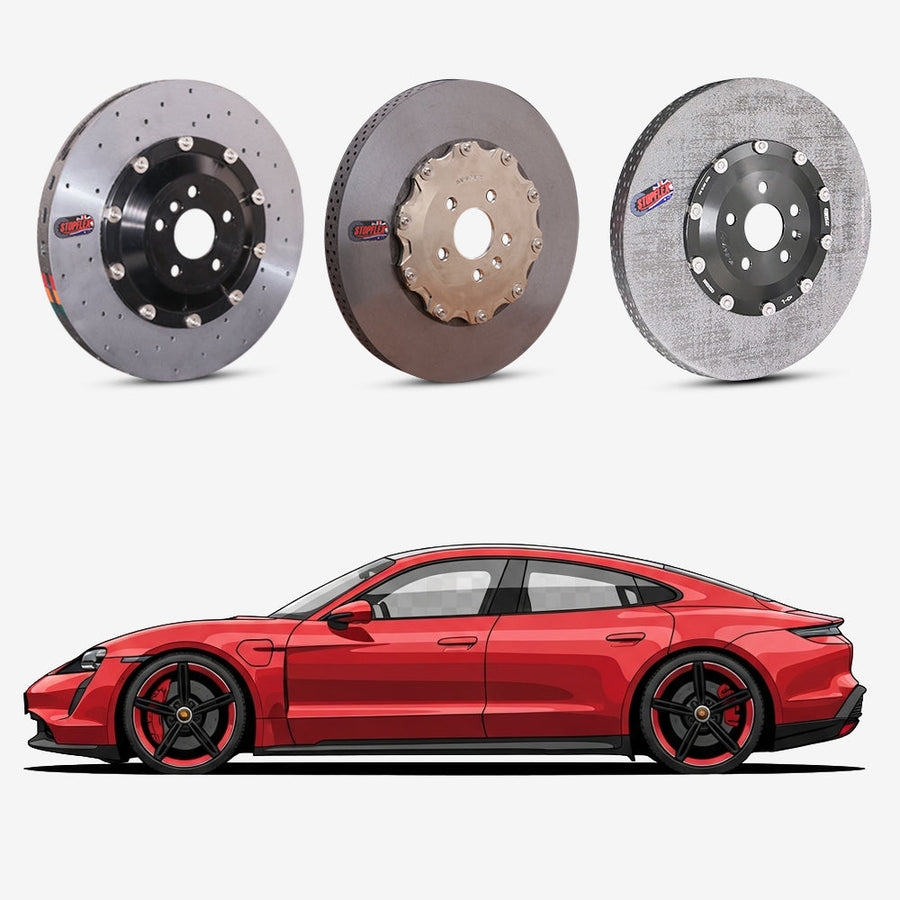 2020-2026+ Porsche Taycan / 4 / 4S Carbon Ceramic Brake Kit