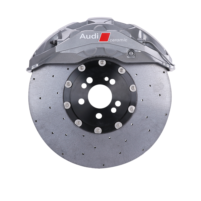 Installed StopFlex CCB kit for 2008-2016 Audi A5 / S5 / RS5 (B8) with Akebono OEM Audi RS 10-Piston (10N) Caliper