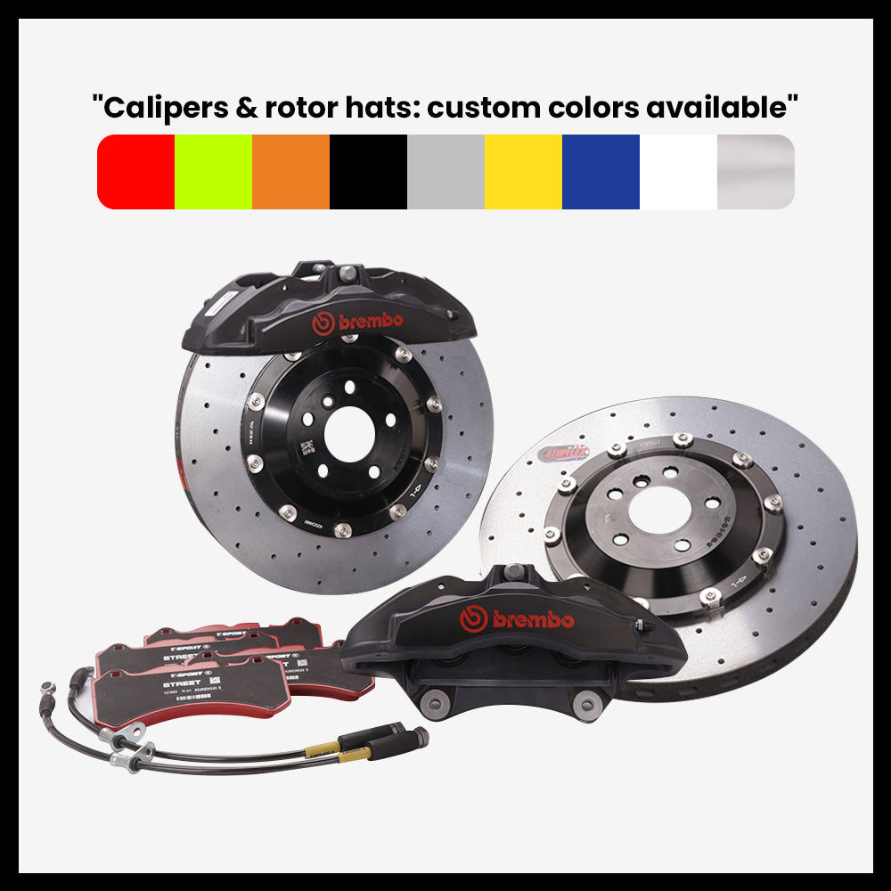 2015-2023 Mustang EcoBoost 380mm GT500 Brembo CCB Kit | StopFlex