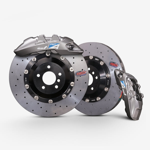 Alcon RC4 4-Piston Caliper with StopFlex Carbon Ceramic Brake Disc Kit