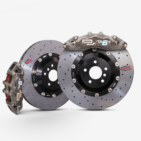 Alcon TA6 6-Piston Caliper with StopFlex Carbon Ceramic Brake Disc Kit