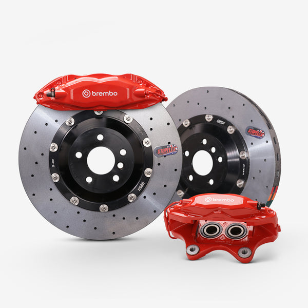 Brembo X-Style FA022 4-Piston Caliper with StopFlex Carbon Ceramic Brake Disc Kit