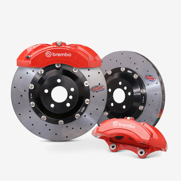 Brembo X-Style FA042 6-Piston Caliper with StopFlex Carbon Ceramic Brake Disc Kit