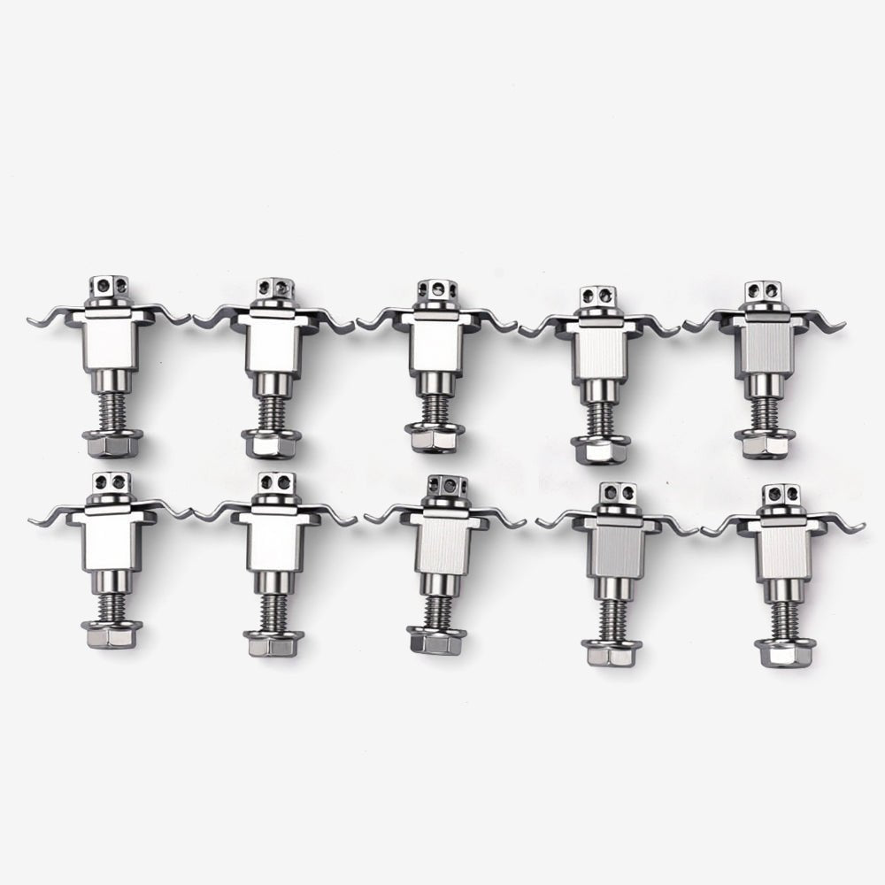 A set of SEA 304 stainless steel Rotor Hat bolts fit for floating rotors.