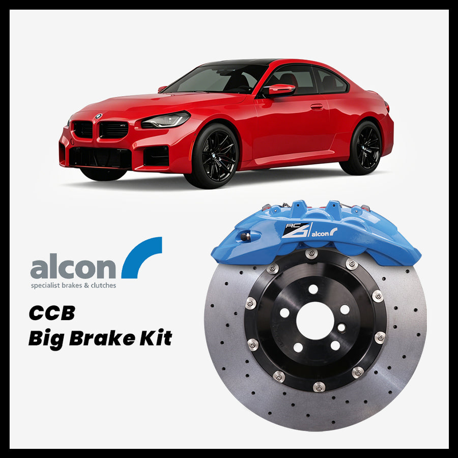 BMW 220i / 230i / M240i / M2 (G42/G87) Alcon RC6 6-Piston Caliper with 380mm CCB carbon ceramic brake rotor