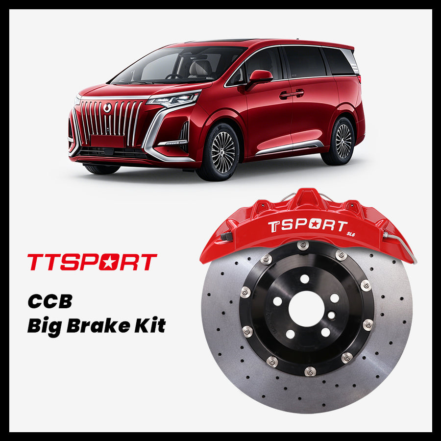 Denza D9 EV / DM-i TTSPORT SL6 6-Piston Forged Caliper with 355mm CCB carbon ceramic brake rotor