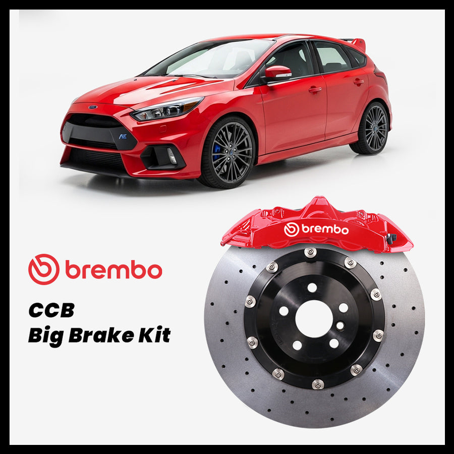 Ford Focus / ST / RS (C346) Brembo GT6 6-Piston Caliper with 355mm CCB carbon ceramic brake rotor