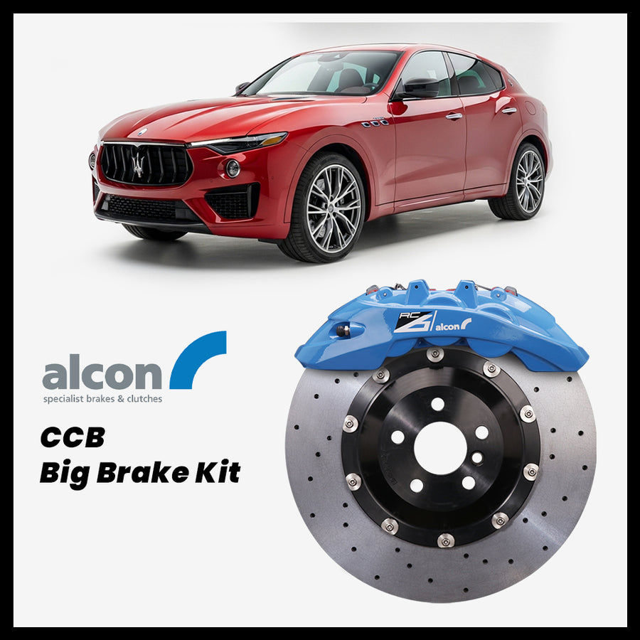 Maserati Levante / S / GTS / Trofeo Alcon RC6 6-Piston Caliper with 410mm CCB carbon ceramic brake rotor
